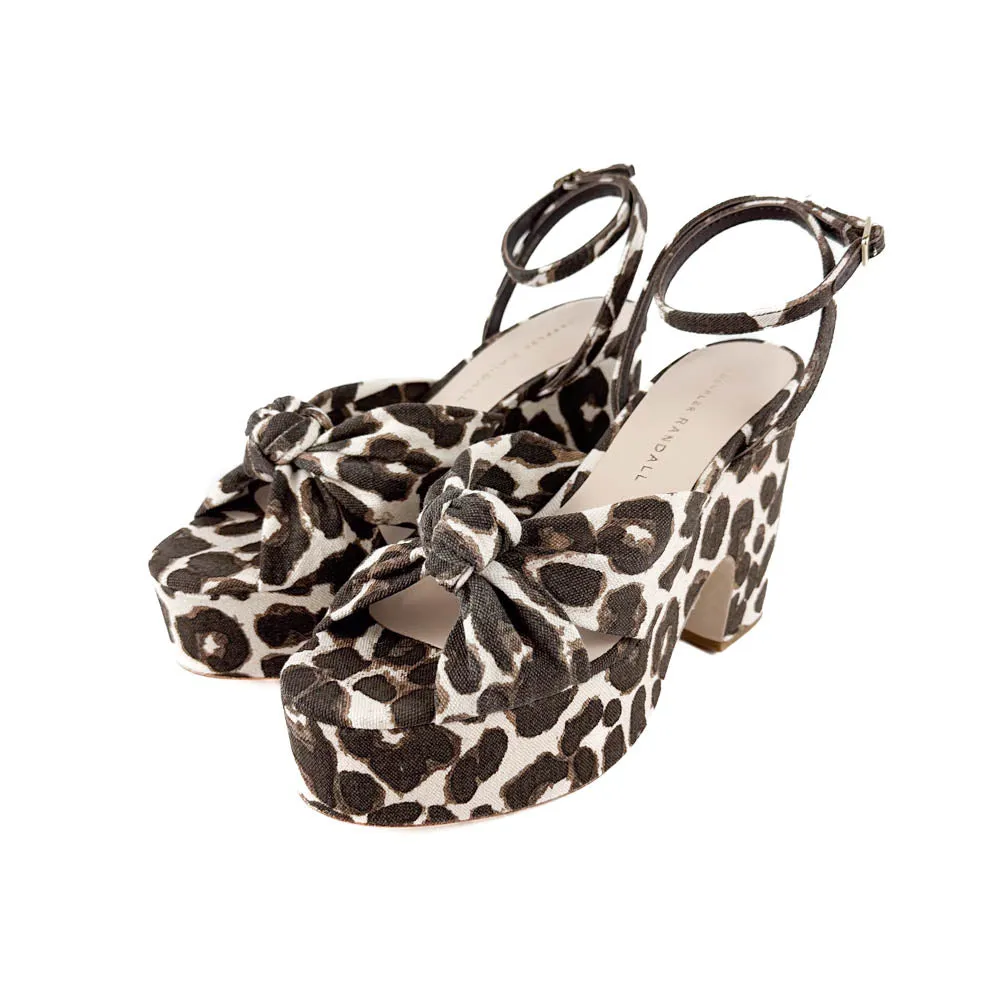 Loeffler Randall - Liza Platform Sandal (Leopard)