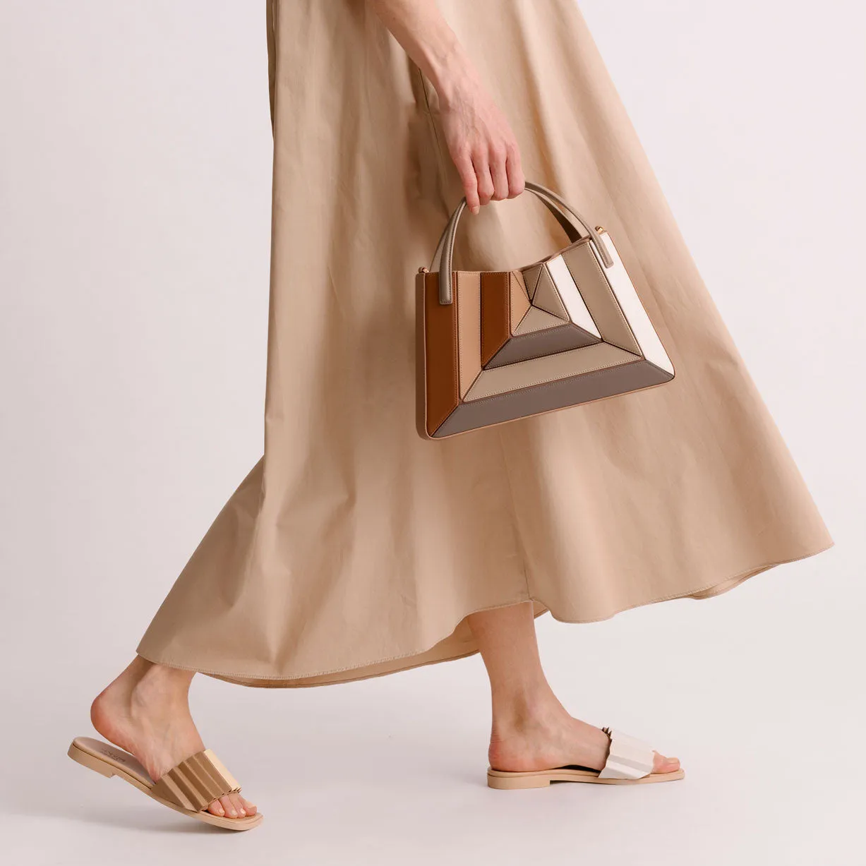 Louise Slide Sandal - Buttermilk