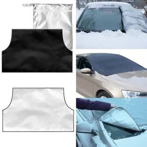 Magnetic Car Windscreen Cover Sun Shade Shield Dust Snow Ice Frost Protector