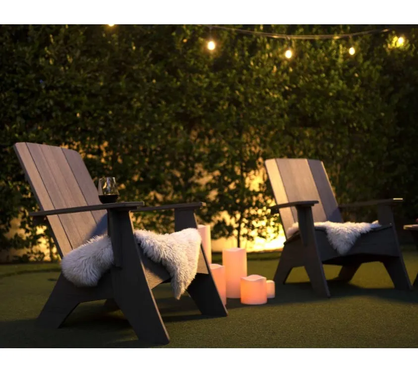 Mainstay Adirondack Chair In Red