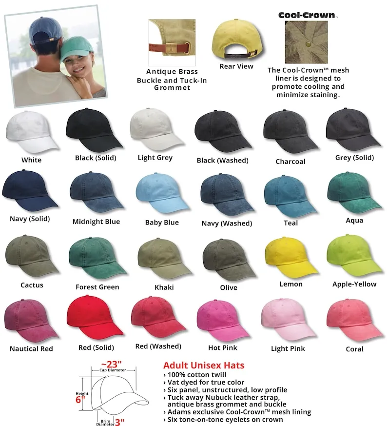 Mama, Gigi, Nana, gaga Baseball Cap Handwriting Script Custom Name and heart color