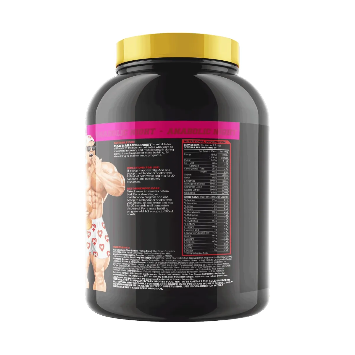 MAX'S Shred System   MAX's Anabolic Night Bundle