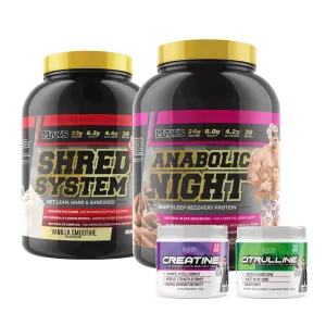 MAX'S Shred System   MAX's Anabolic Night Bundle