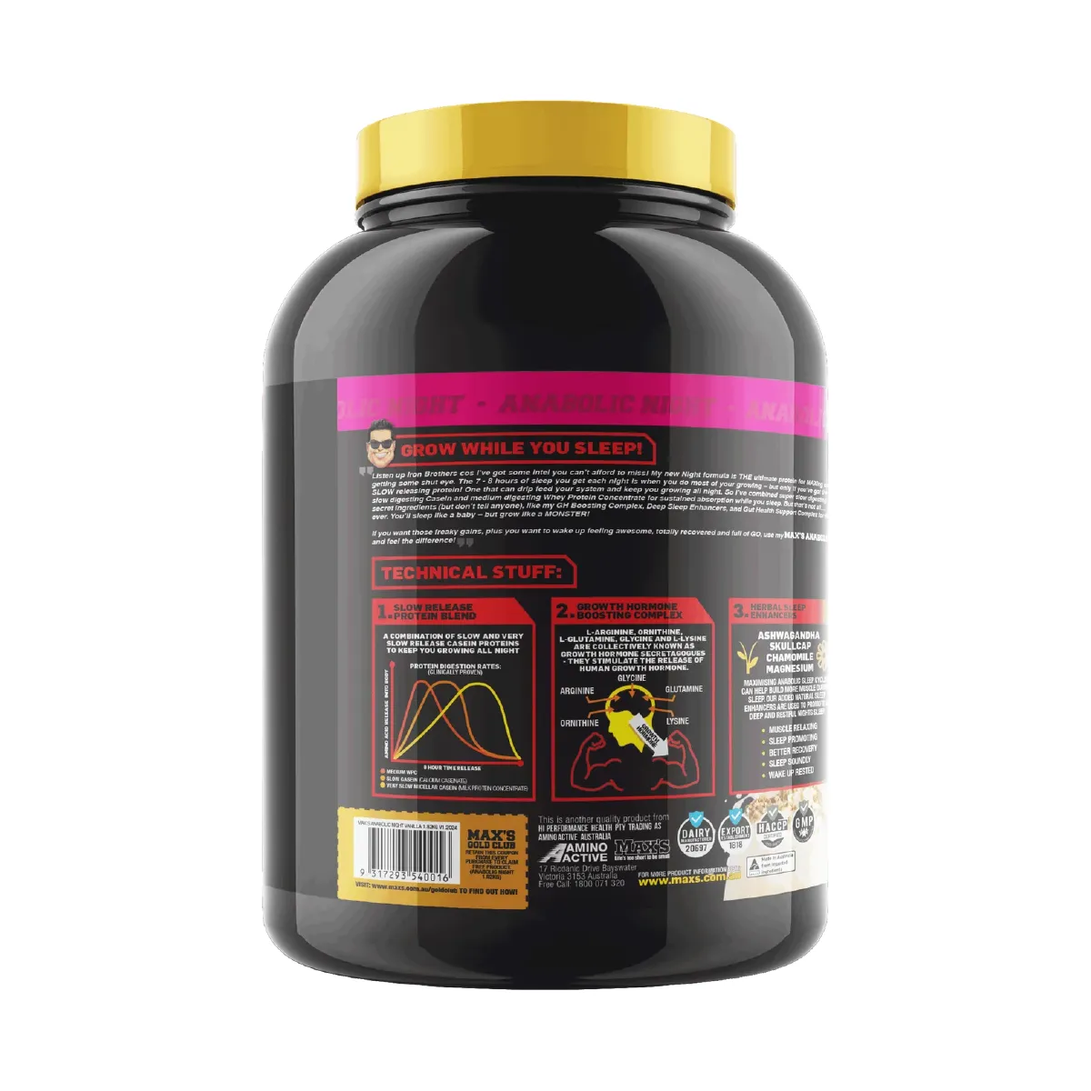 MAX'S Shred System   MAX's Anabolic Night Bundle