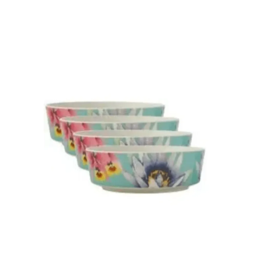 Maxwell & Williams Balinese Garden Bamboo Bowl 15cm Set Of 4