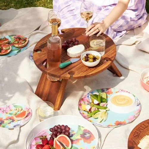 Maxwell & Williams Balinese Garden Bamboo Side Plates, Set Of 4