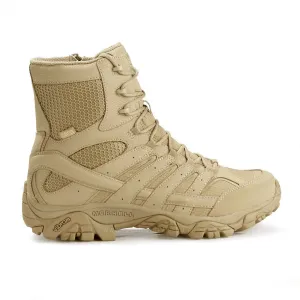 Merrell Tactical MOAB 2 Tactical Waterproof 8 Inches Side-Zip Boot Coyote