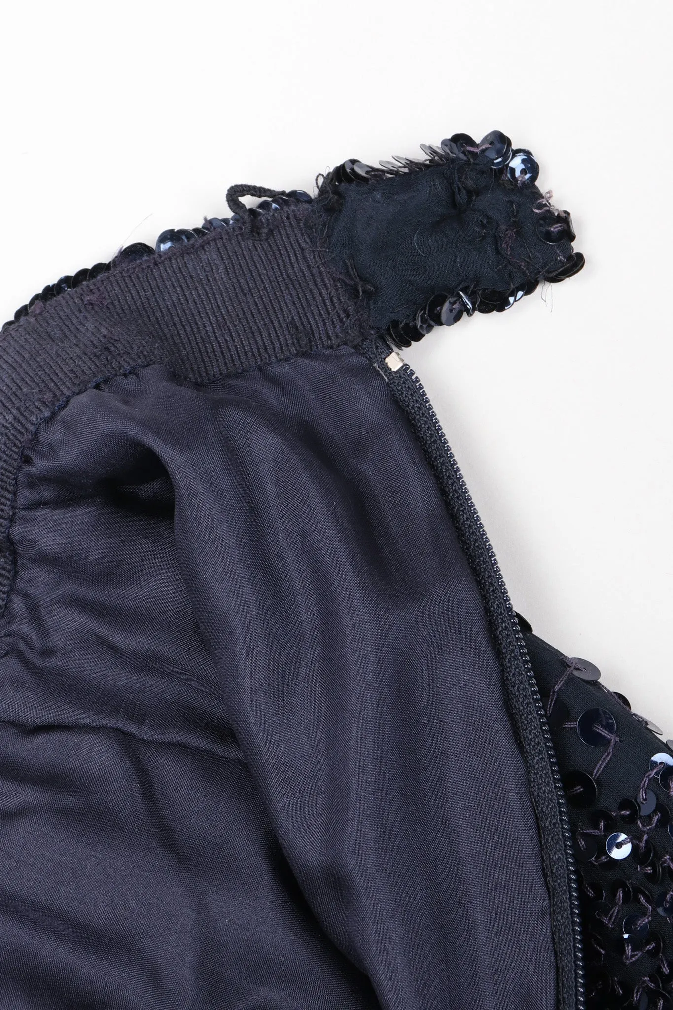 Micro Sequin Chiffon Skirt