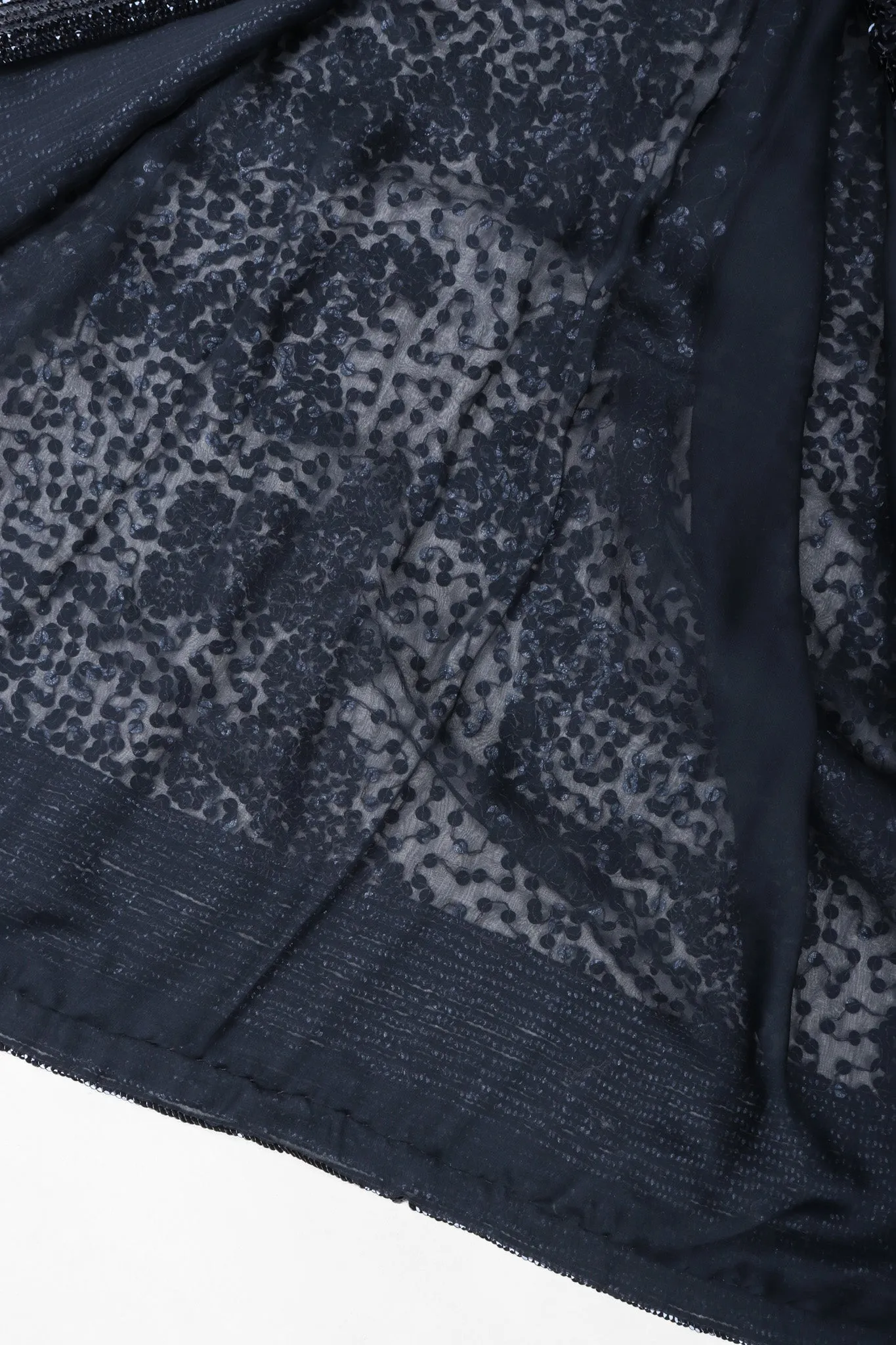 Micro Sequin Chiffon Skirt