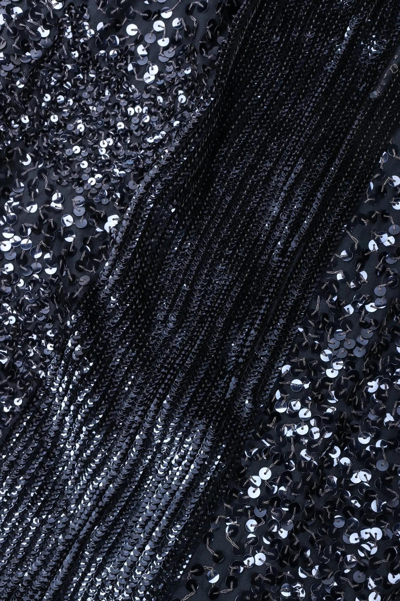 Micro Sequin Chiffon Skirt