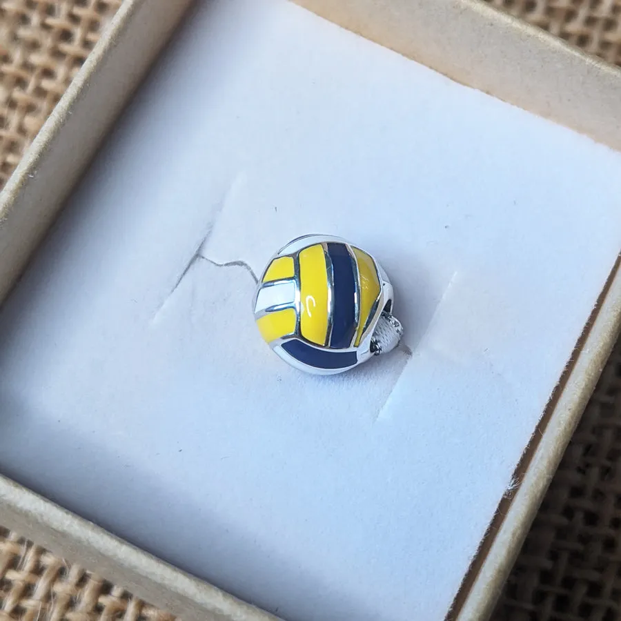 Mini Beach Volleyball Charm
