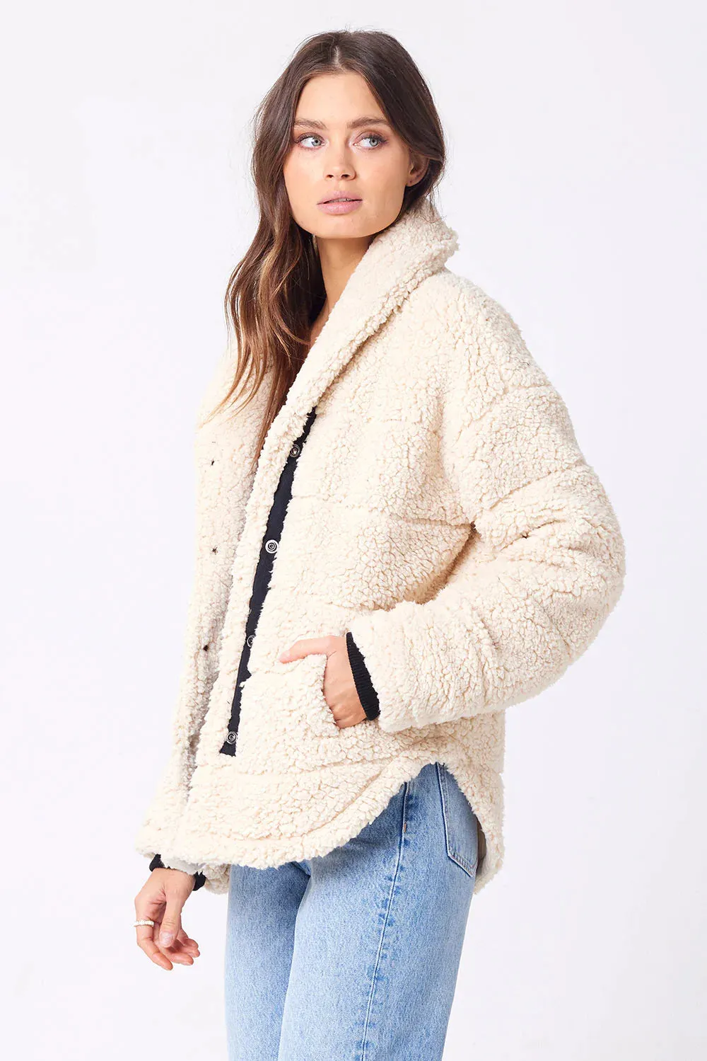 MISFIT ITEM - The Knoxville Jacket by Saltwater Luxe - Natural // Size XL