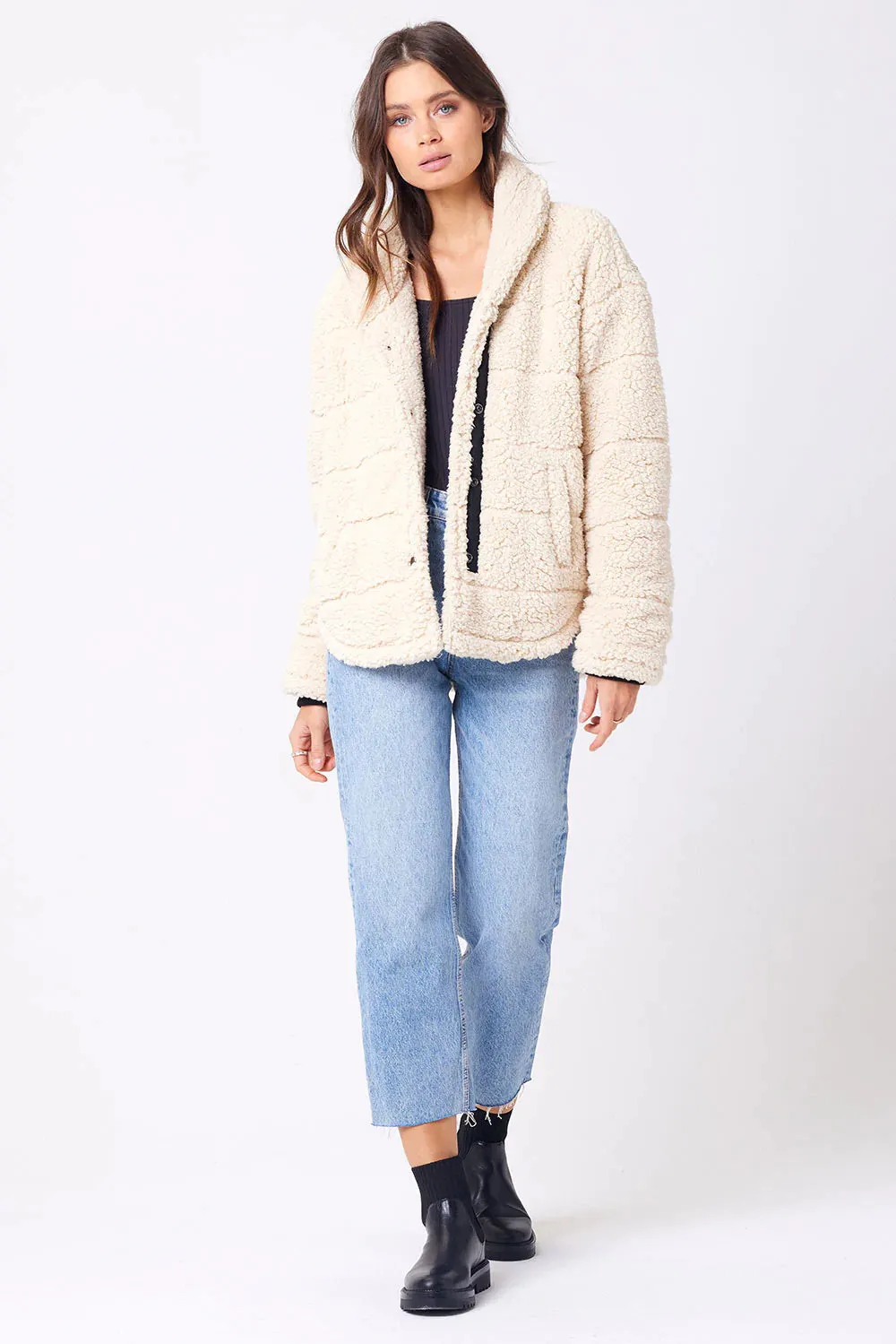MISFIT ITEM - The Knoxville Jacket by Saltwater Luxe - Natural // Size XL