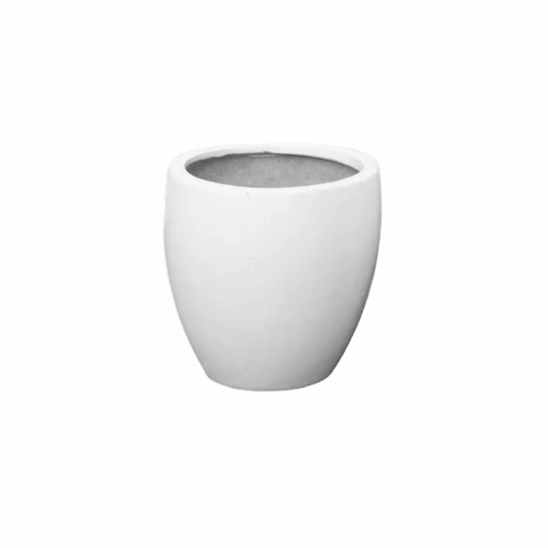 Montague Egg Planter White 260mm