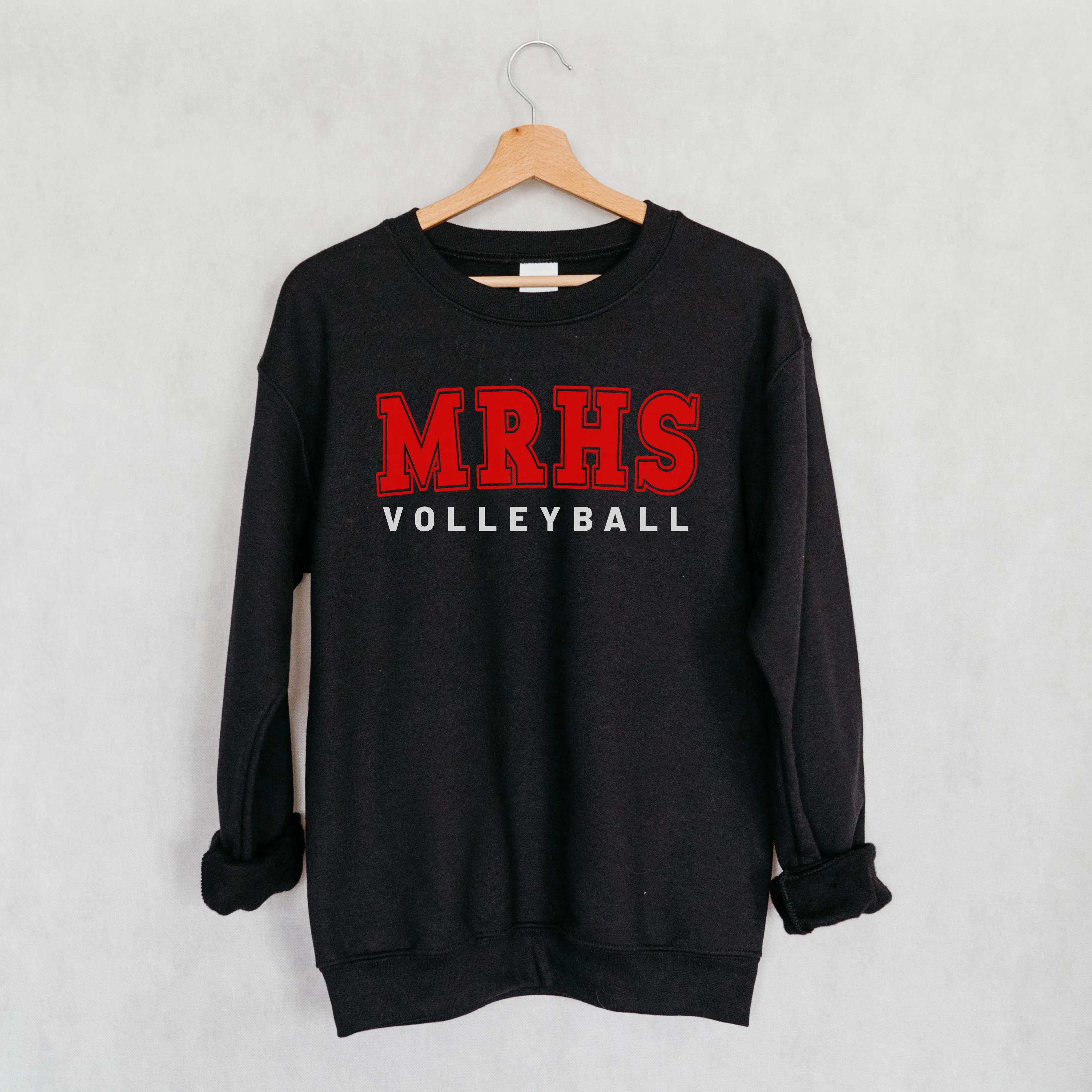MRHS BLOCK VOLLEYBALL CREWNECK SWEATSHIRT | 3 COLOR OPTIONS