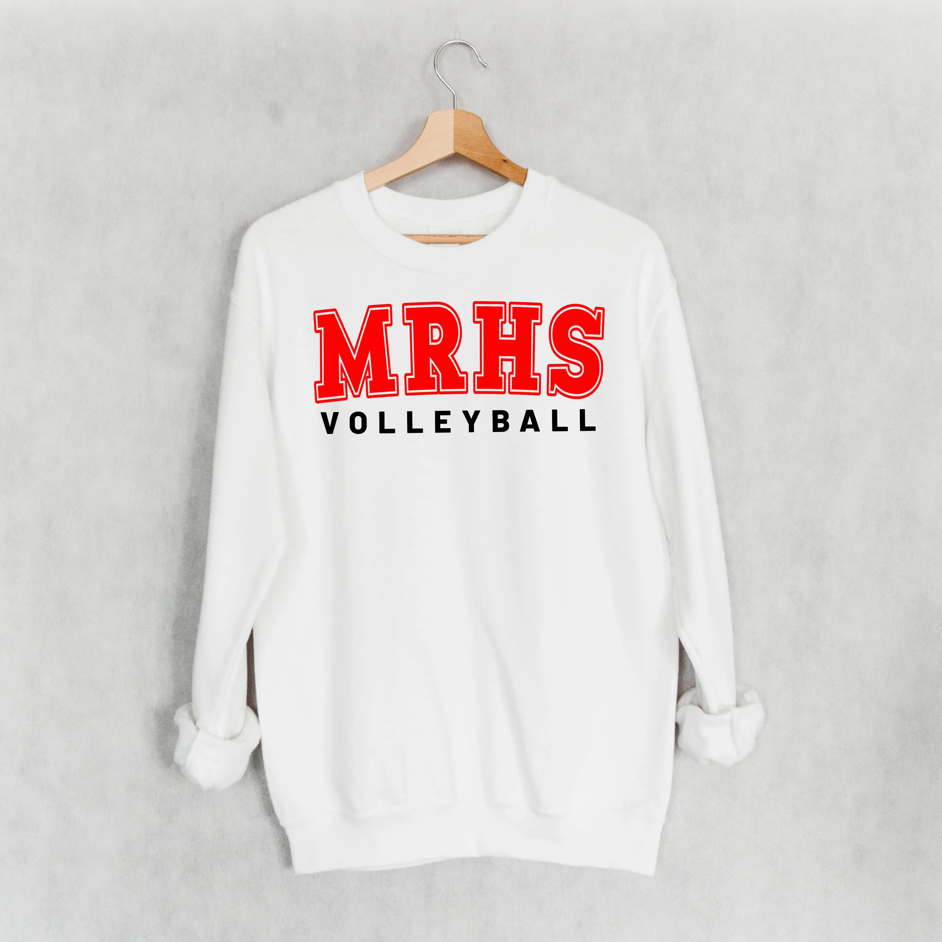 MRHS BLOCK VOLLEYBALL CREWNECK SWEATSHIRT | 3 COLOR OPTIONS