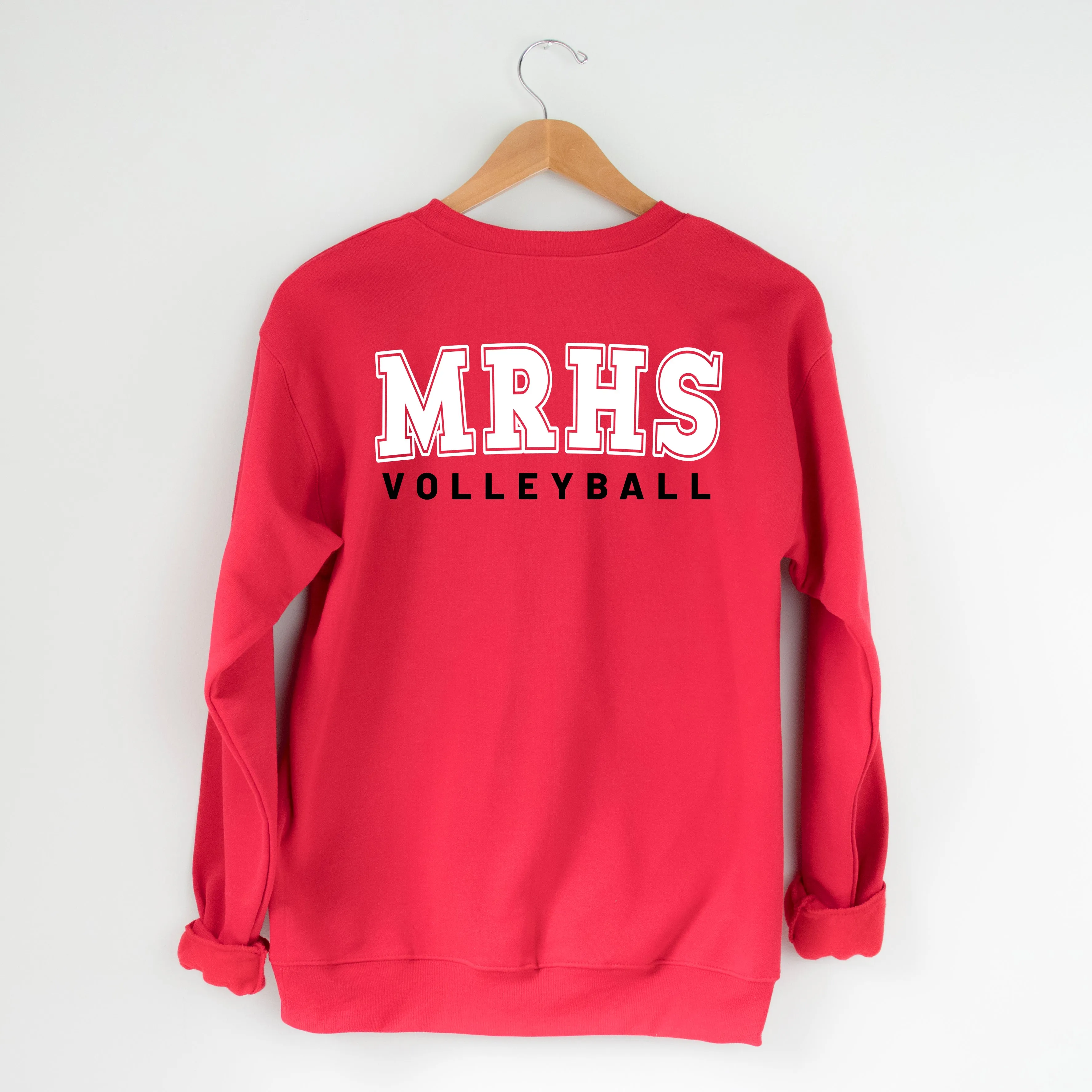 MRHS BLOCK VOLLEYBALL CREWNECK SWEATSHIRT | 3 COLOR OPTIONS