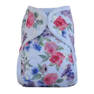 Multifit Pocket Nappy | Mumma's Garden White