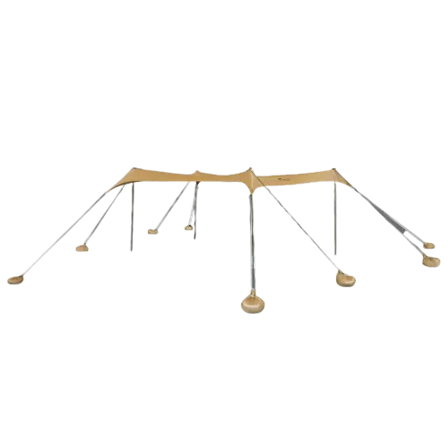 Naturehike - UPF 50  Beach Tarp With 4 Poles