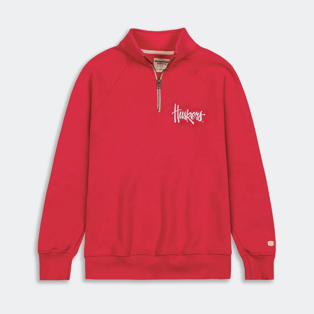 Nebraska Cornhuskers '80s "Huskers" Quarter Zip