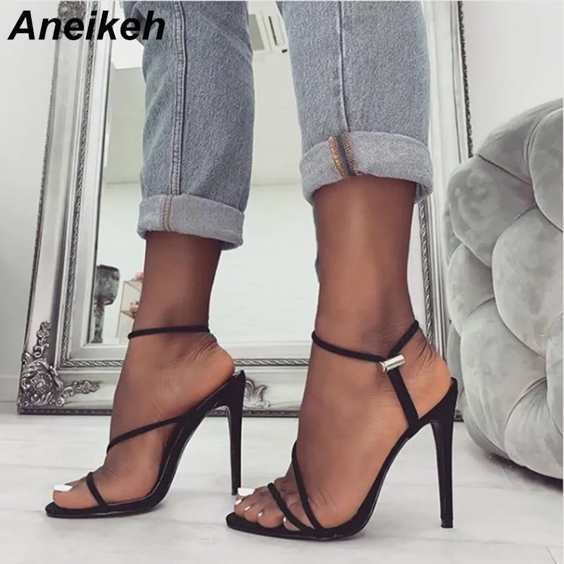New Fashion Sandals Ankle Strap Cross-Strap Woman Sandals