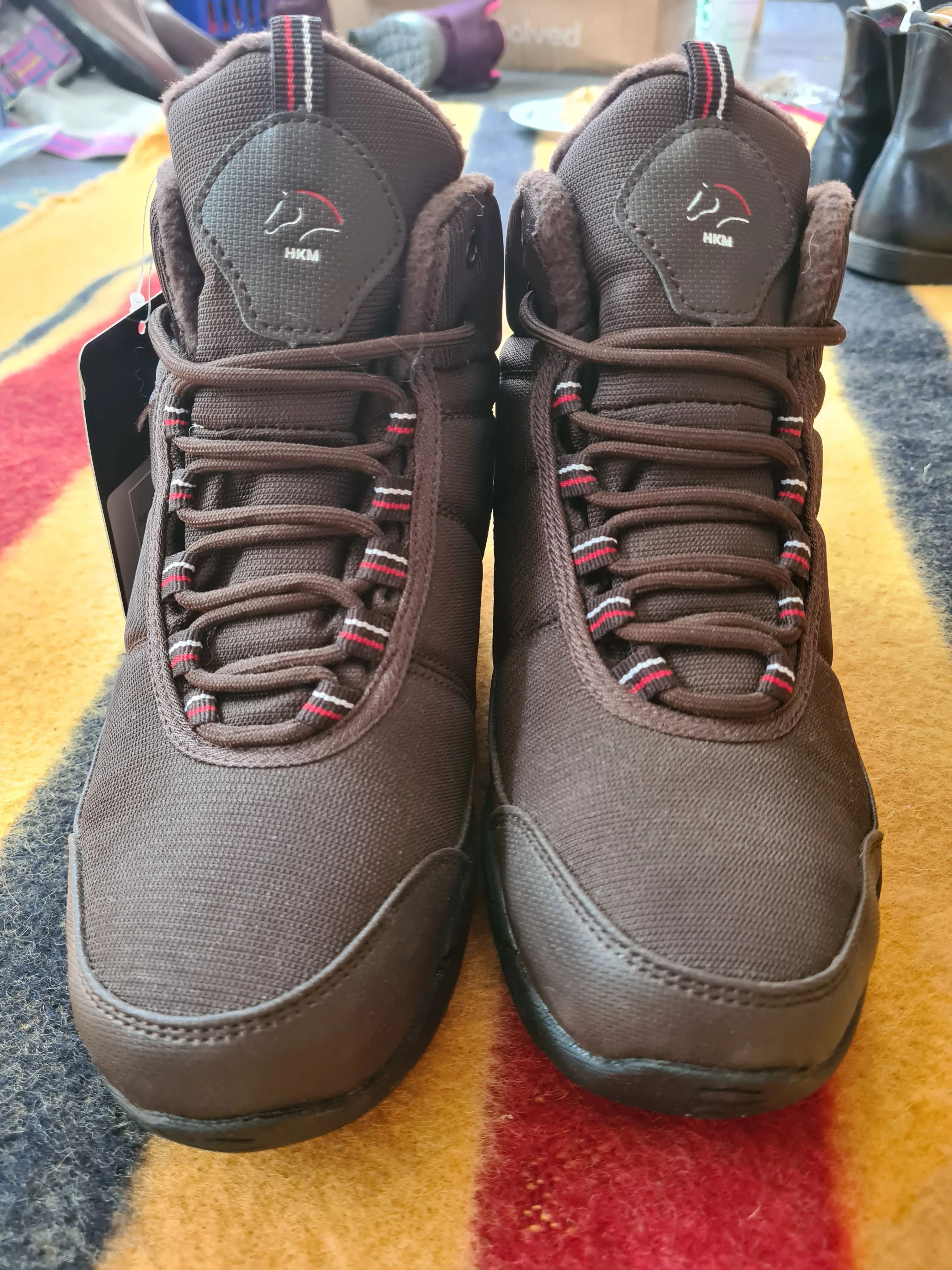 NEW HKM stable and walking boot, brown, size 4 FREE POSTAGE ✅