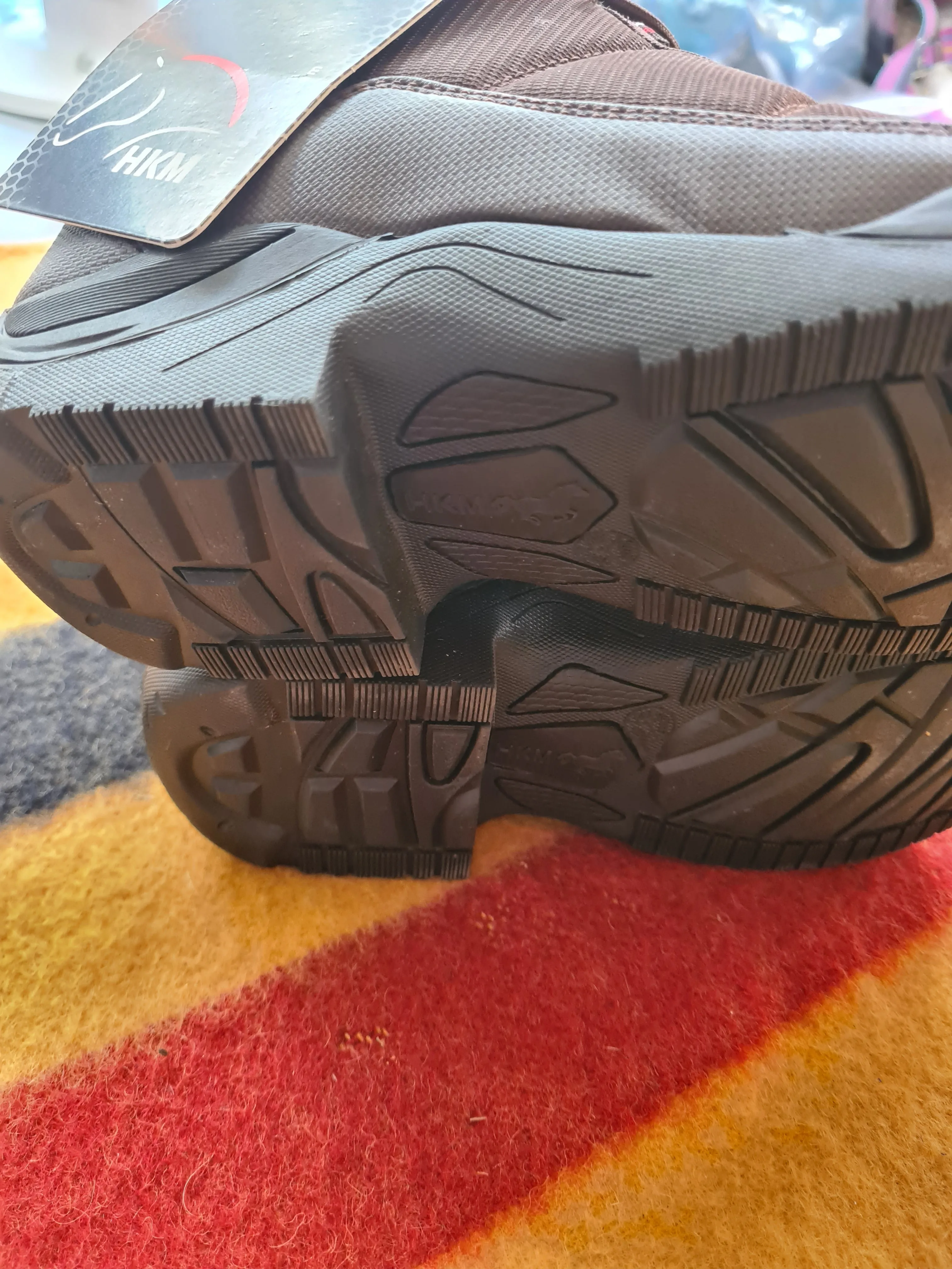 NEW HKM stable and walking boot, brown, size 4 FREE POSTAGE ✅