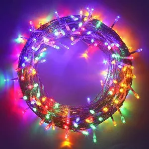 New MYGOTO 33FT 100 LEDs String Lights Waterproof Fairy Lights 8 Modes with Memory 30V UL Certified Power Supply for Home, Garden, Wedding, Party, Christmas Decoration Indoor Outdoor (Multicolor)