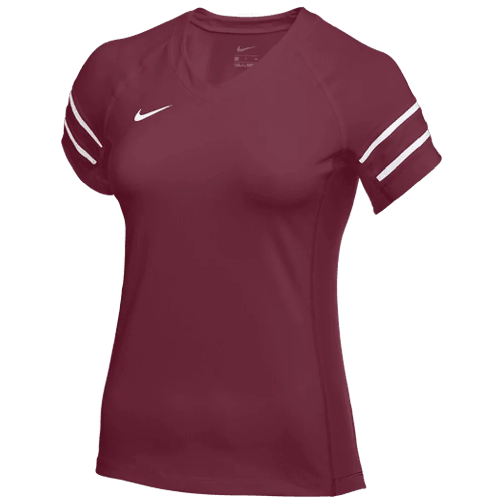 Nike Women's Club Ace Women's Short-Sleeve Volleyball Jersey (Slim Fit)