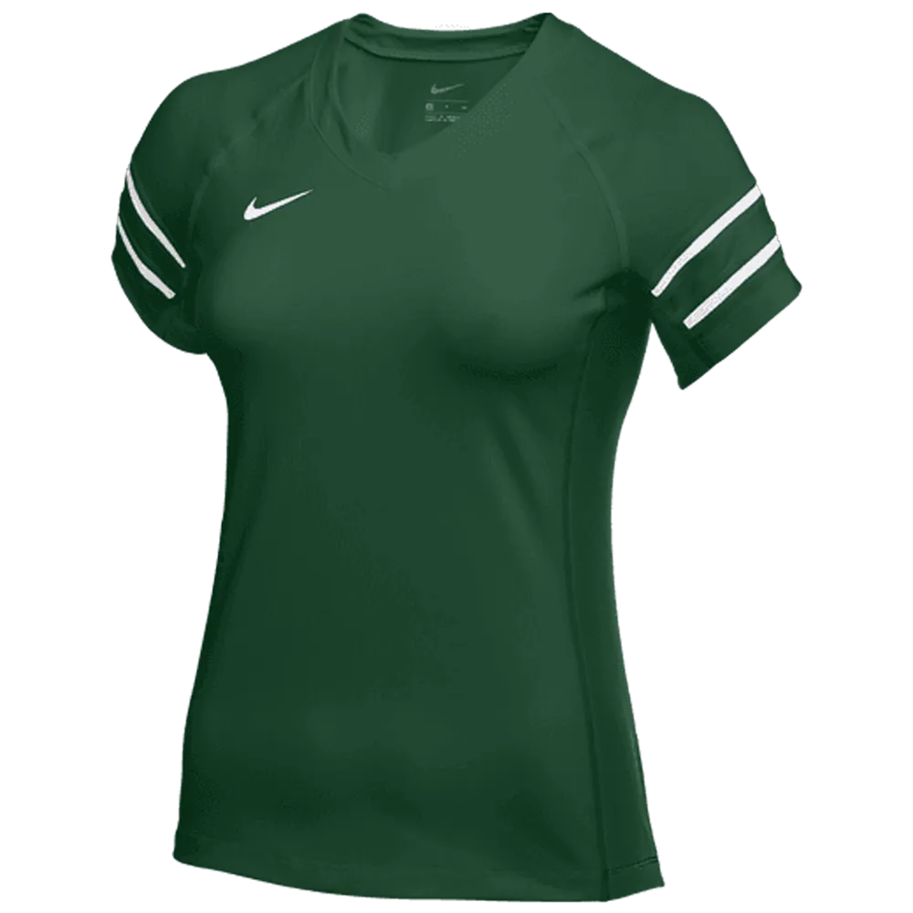 Nike Women's Club Ace Women's Short-Sleeve Volleyball Jersey (Slim Fit)