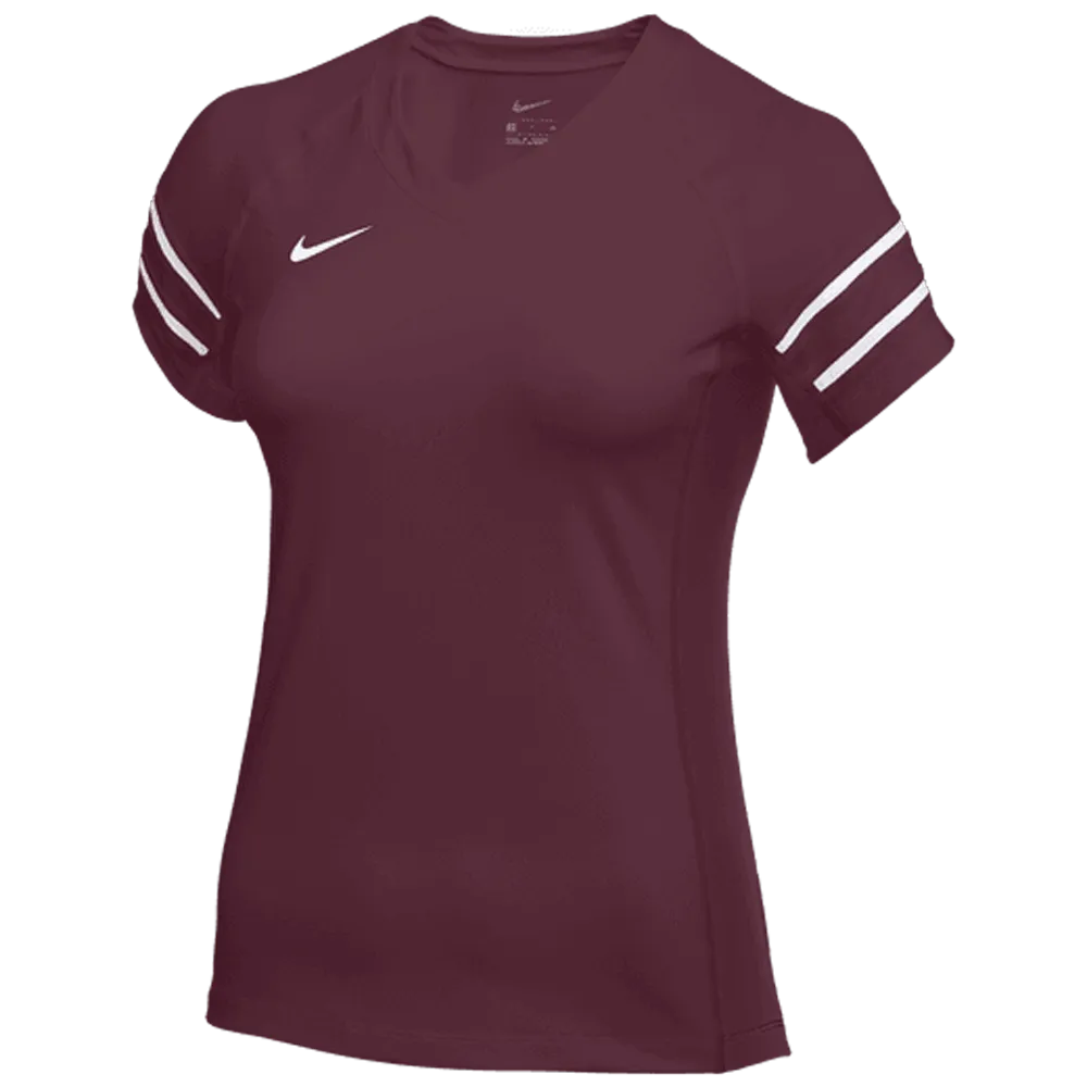 Nike Women's Club Ace Women's Short-Sleeve Volleyball Jersey (Slim Fit)