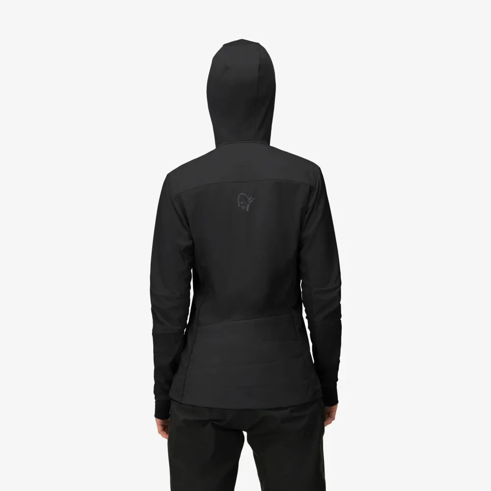Norrona Women's Falketind Alpha90 Insulated Jacket - Caviar Black - AW24