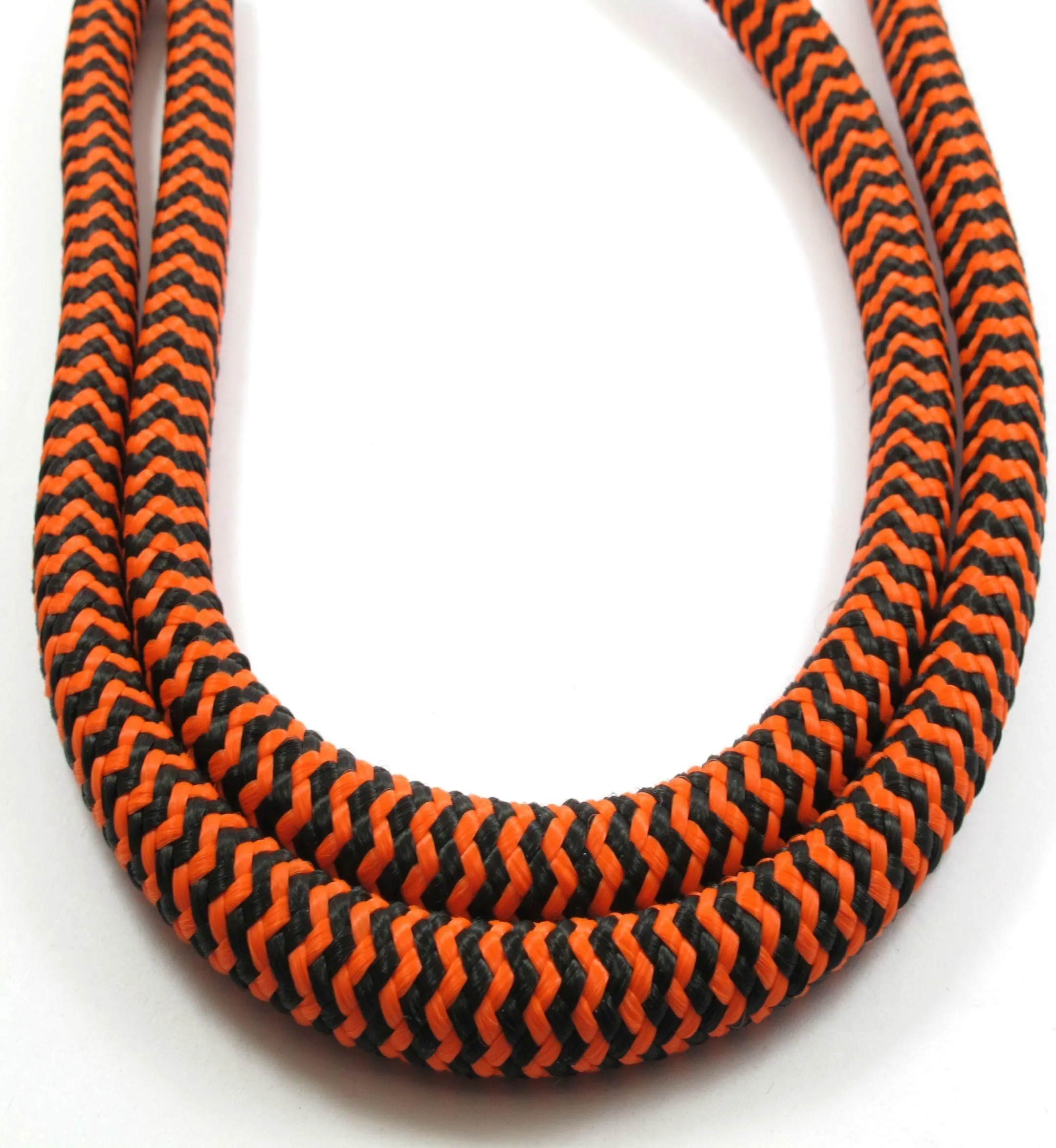 Orange-Black Acrylic Camera Strap