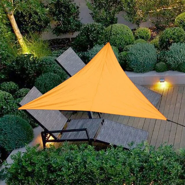 Outdoor Waterproof Triangular UV Sun Shade Sail