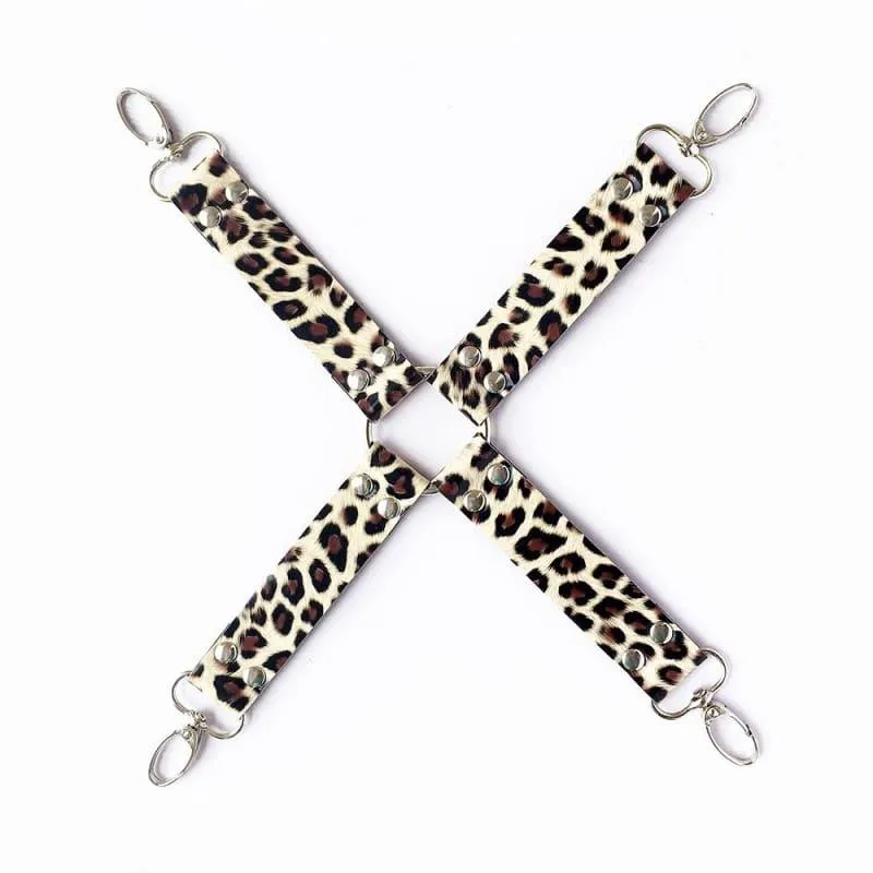 “Over Game”- 10pcs Erotic Accessories Set Adjustable Nylon Bondage ST8