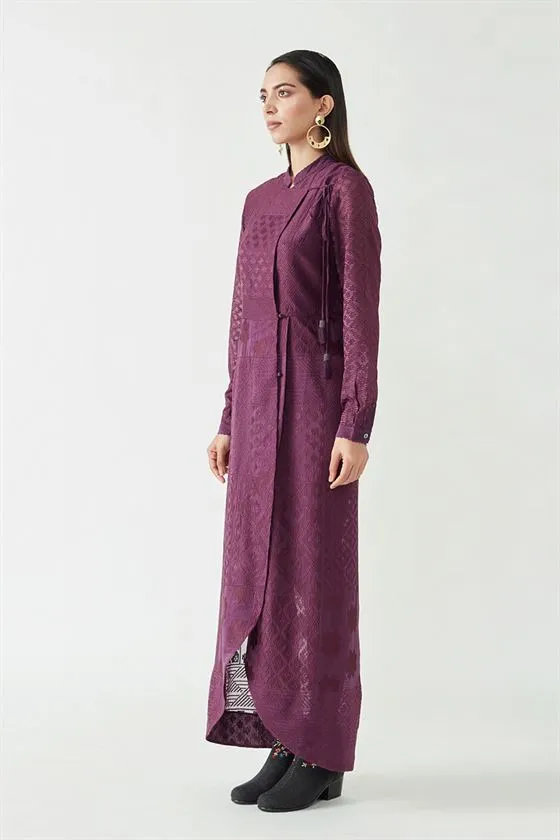 Payal Pratap   -   View with A Room  Finola Embroidered Dress with lycra tights (2 Pcs)