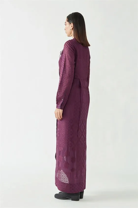 Payal Pratap   -   View with A Room  Finola Embroidered Dress with lycra tights (2 Pcs)