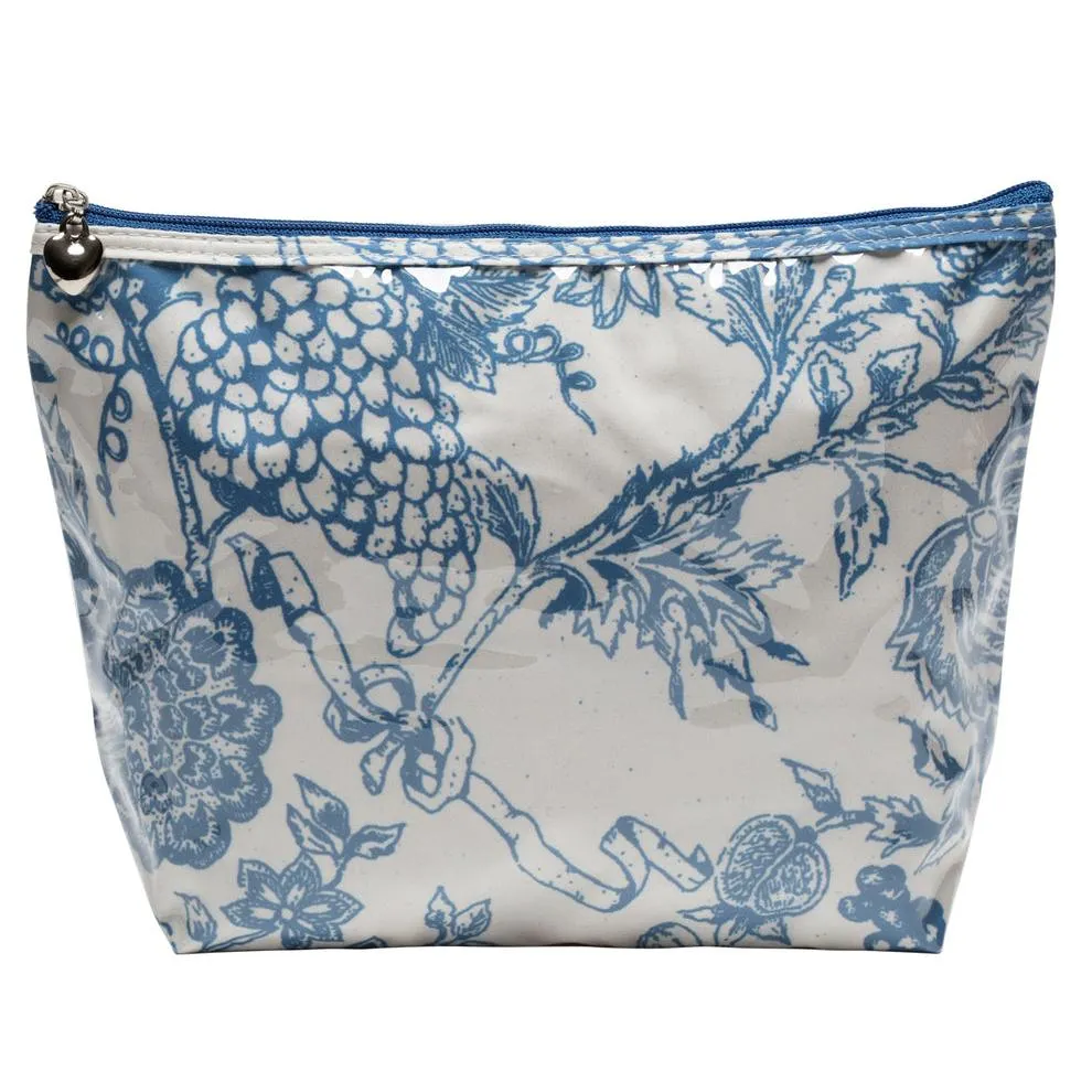 Pineapple Garden Coated Cosmetic Bag
