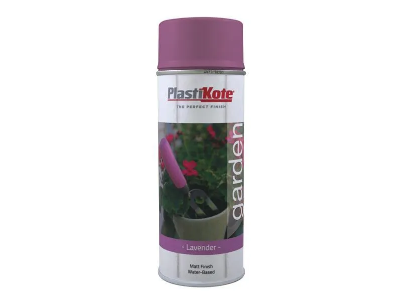 Plastikote Garden Colours Spray Paint Lavender 400Ml