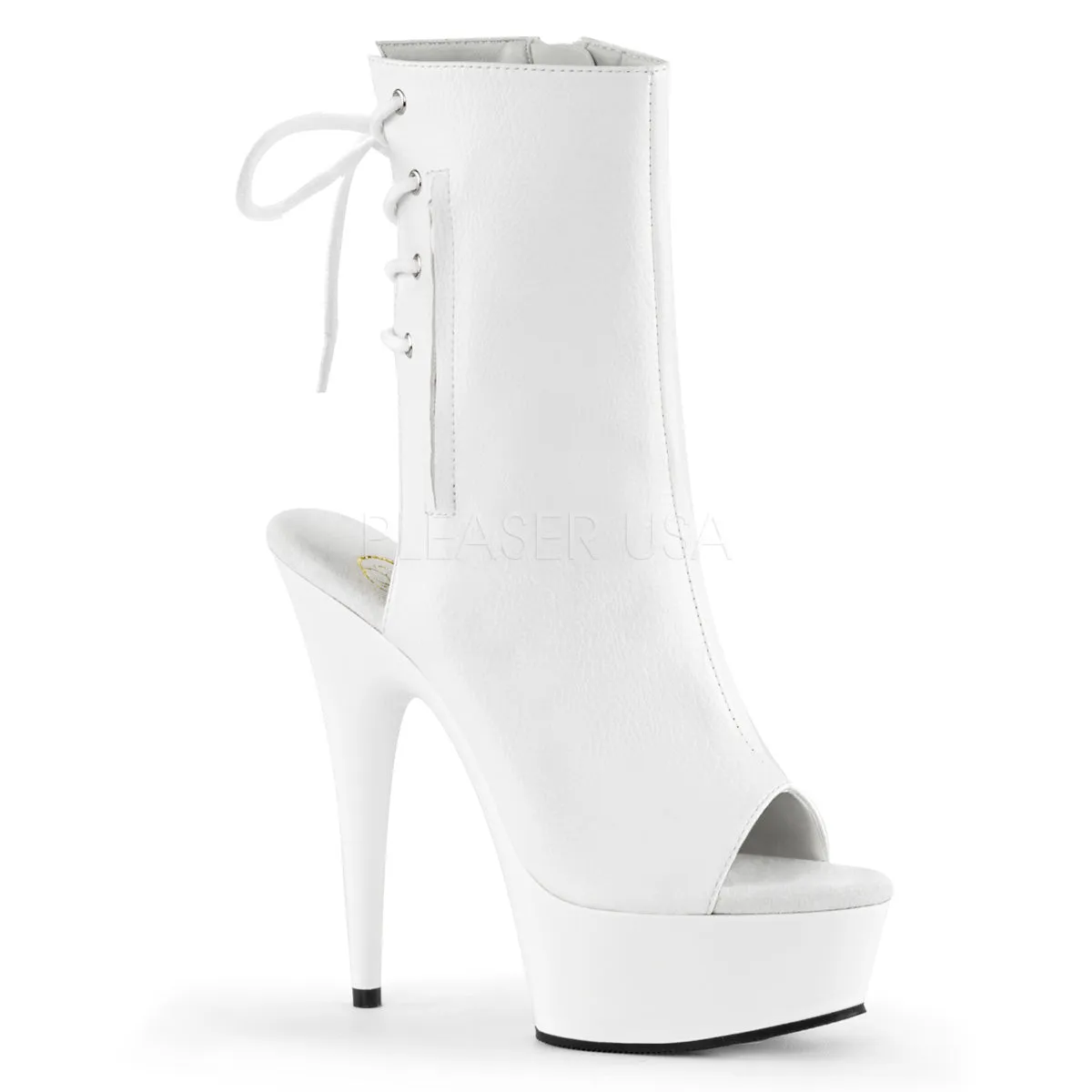 Pleaser Delight 1018 White