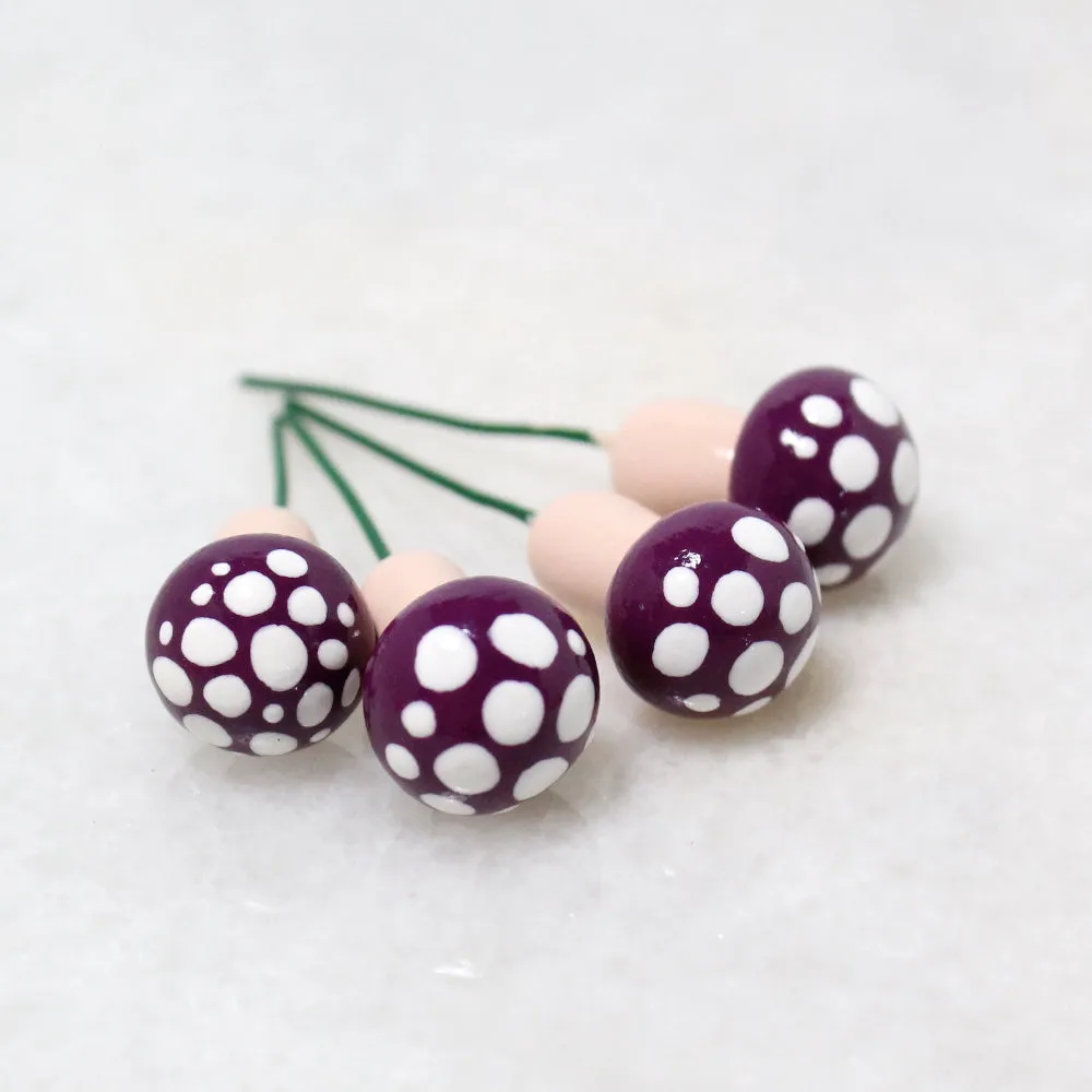 Plum Fairy Toadstools