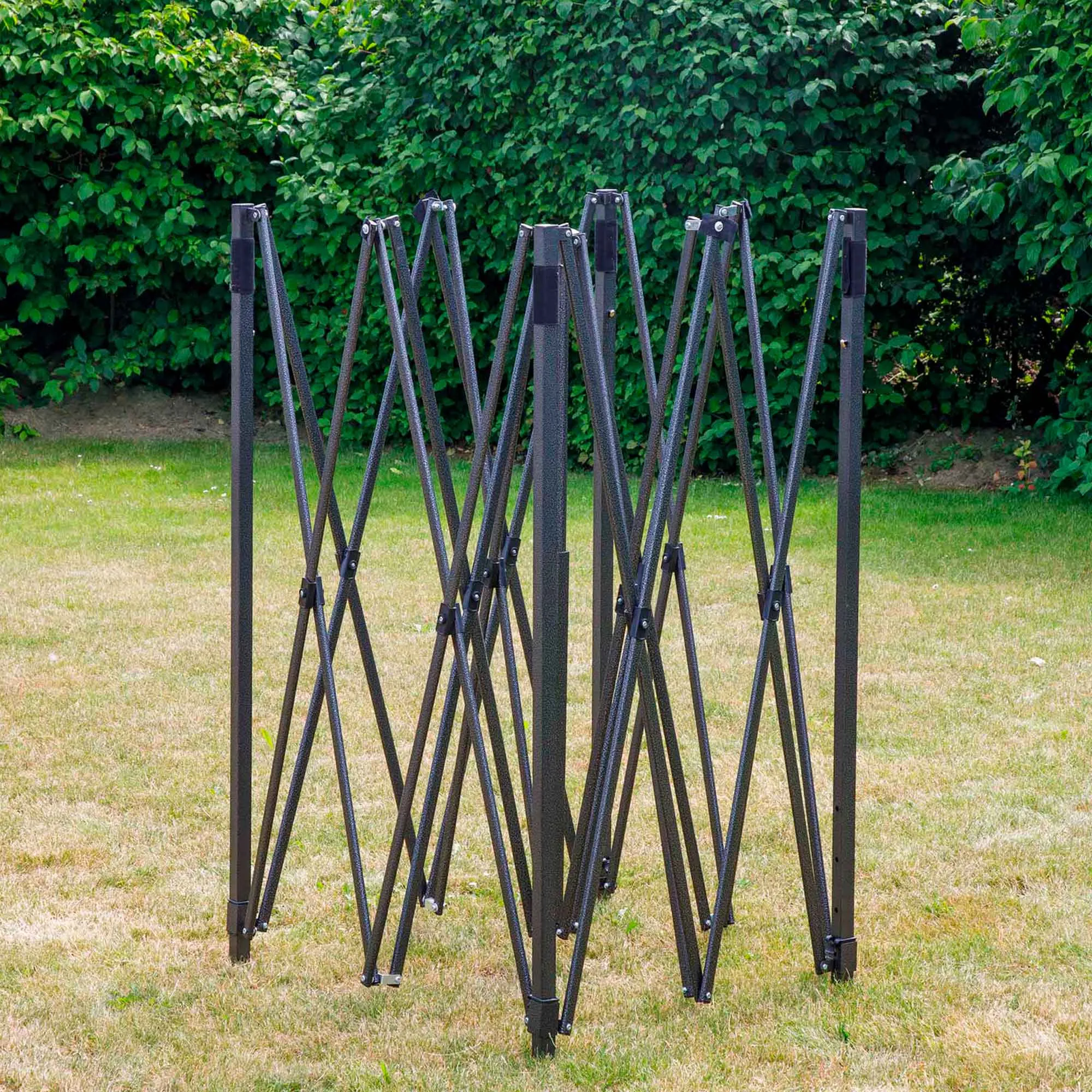 Premium 2x2m Pop-Up Gazebo, Water Resistant, Carry Bag, Stakes & Weight Bags - Dark Green - DG128