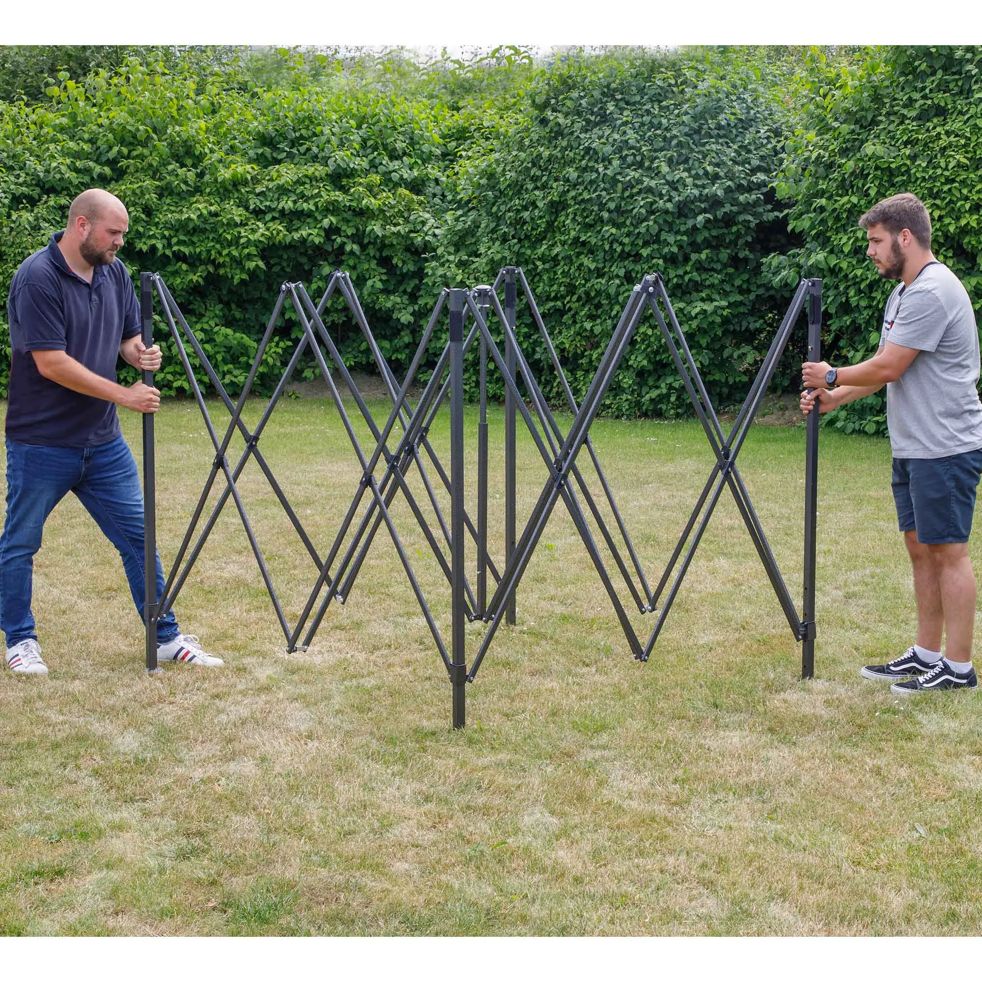 Premium 2x2m Pop-Up Gazebo, Water Resistant, Carry Bag, Stakes & Weight Bags - Dark Green - DG128