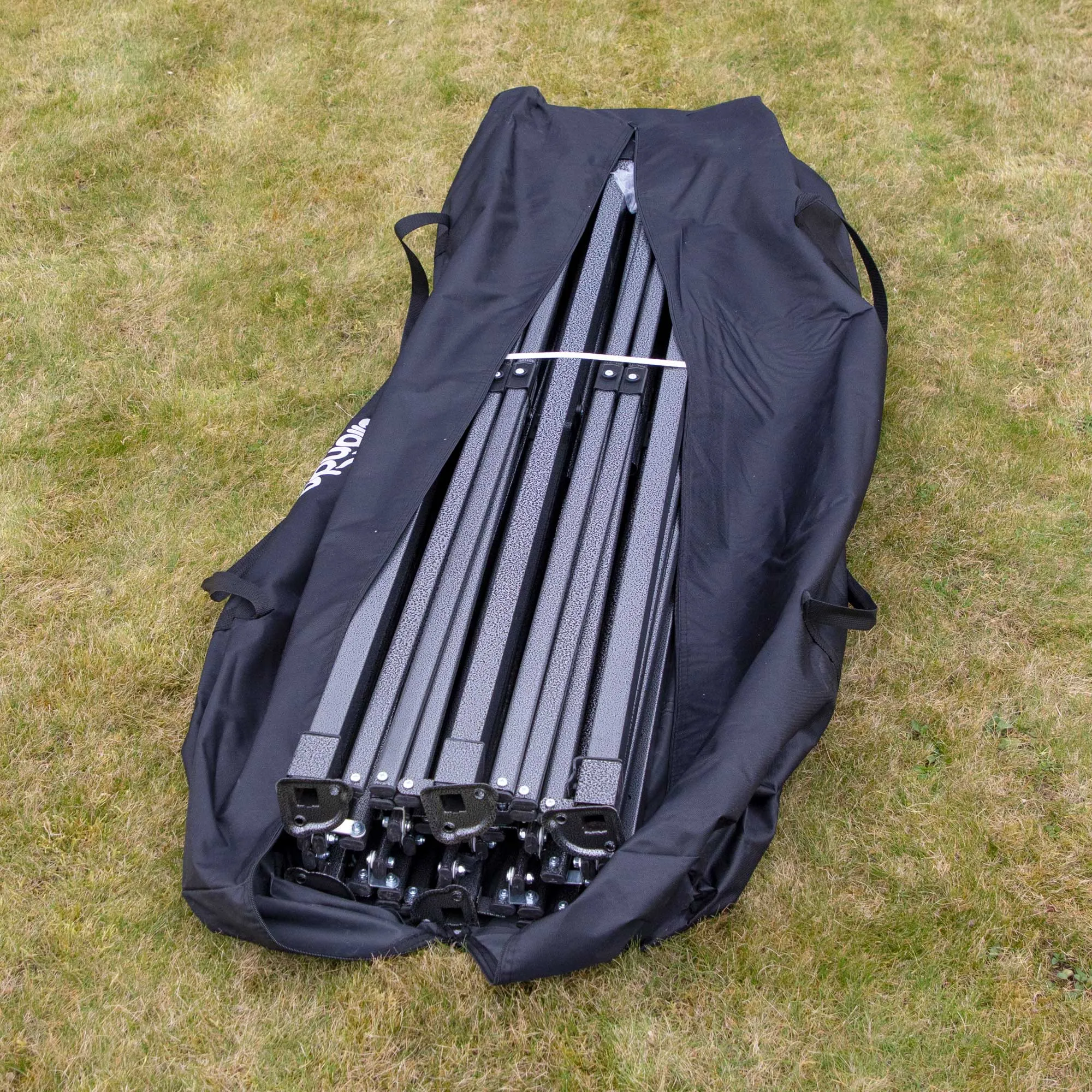 Premium 3x6m Pop-Up Gazebo, Water Resistant, Carry Bag, Stakes & Weight Bags - Blue - DG139
