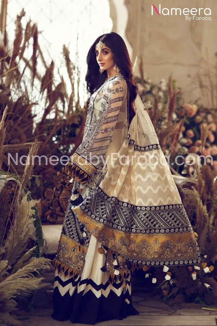 Premium Embroidered Pakistani Formal Party Wear #PS11