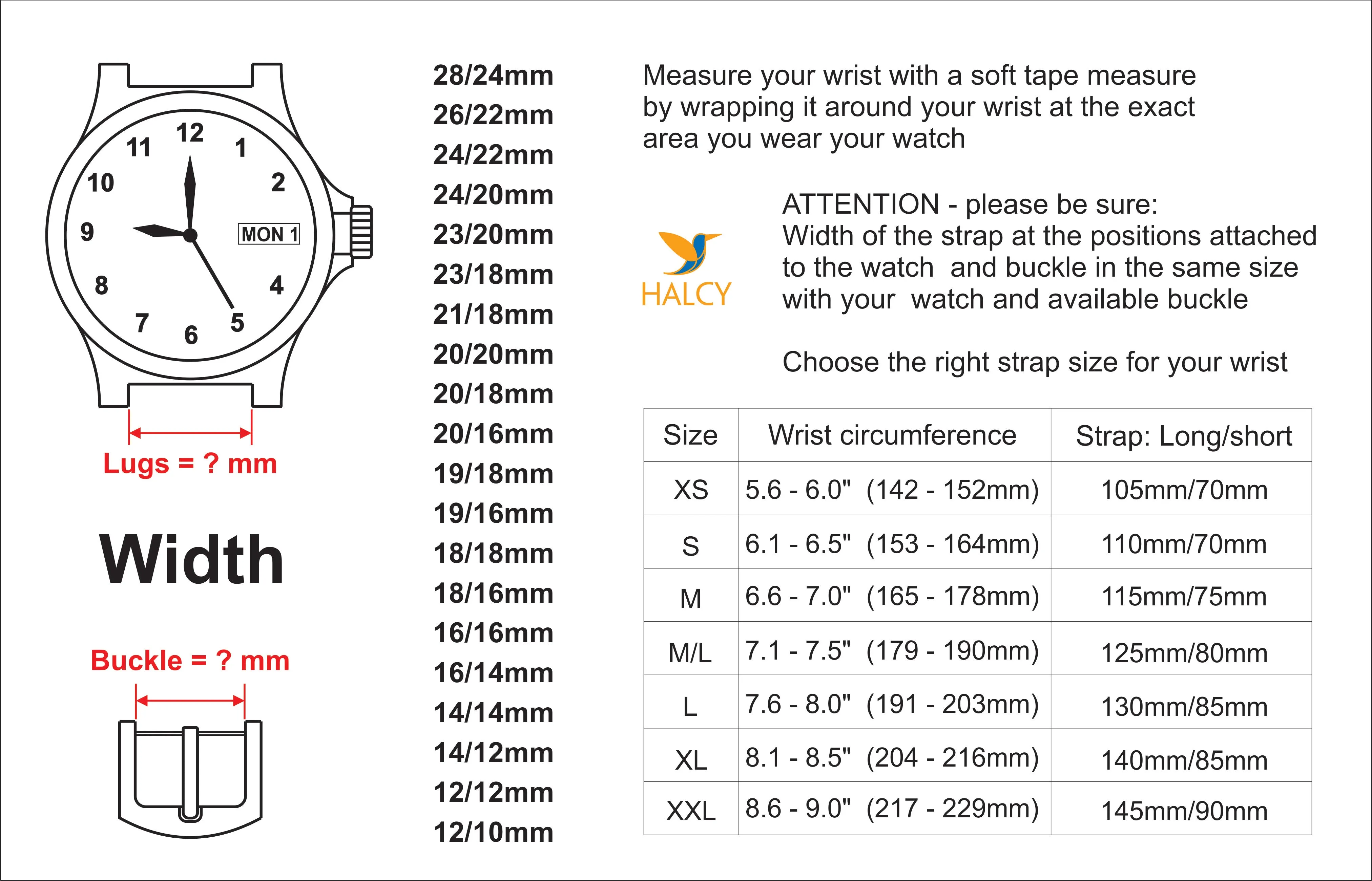 Pueblo leather Watch strap with quick-release spring bars. Choice of Width - 16mm, 18mm, 20mm, 22mm, 24mm, Etc..