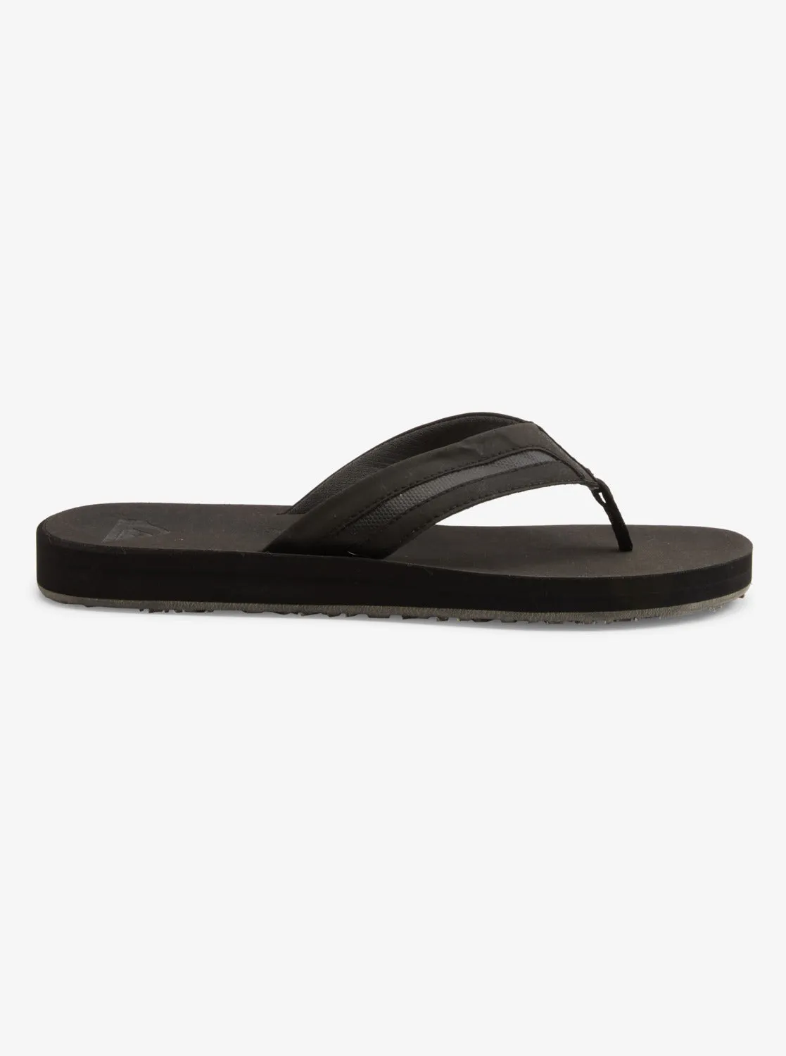 QUIKSILVER CARVER II DELUXE BLACK BLACK BROWN