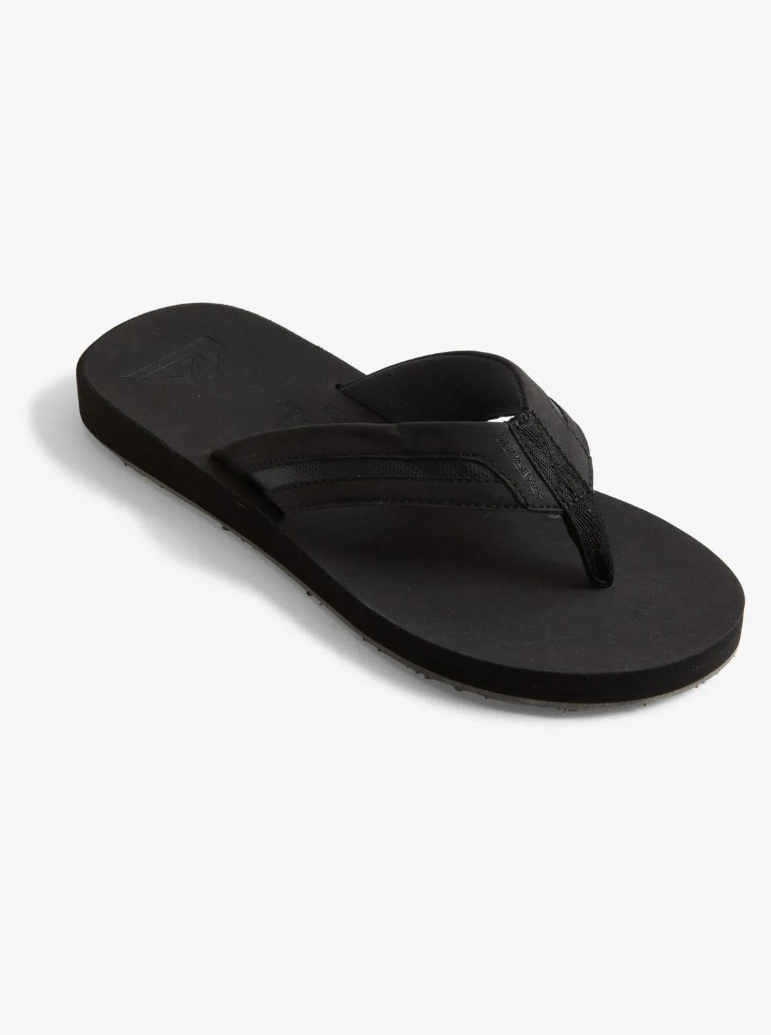 QUIKSILVER CARVER II DELUXE BLACK BLACK BROWN