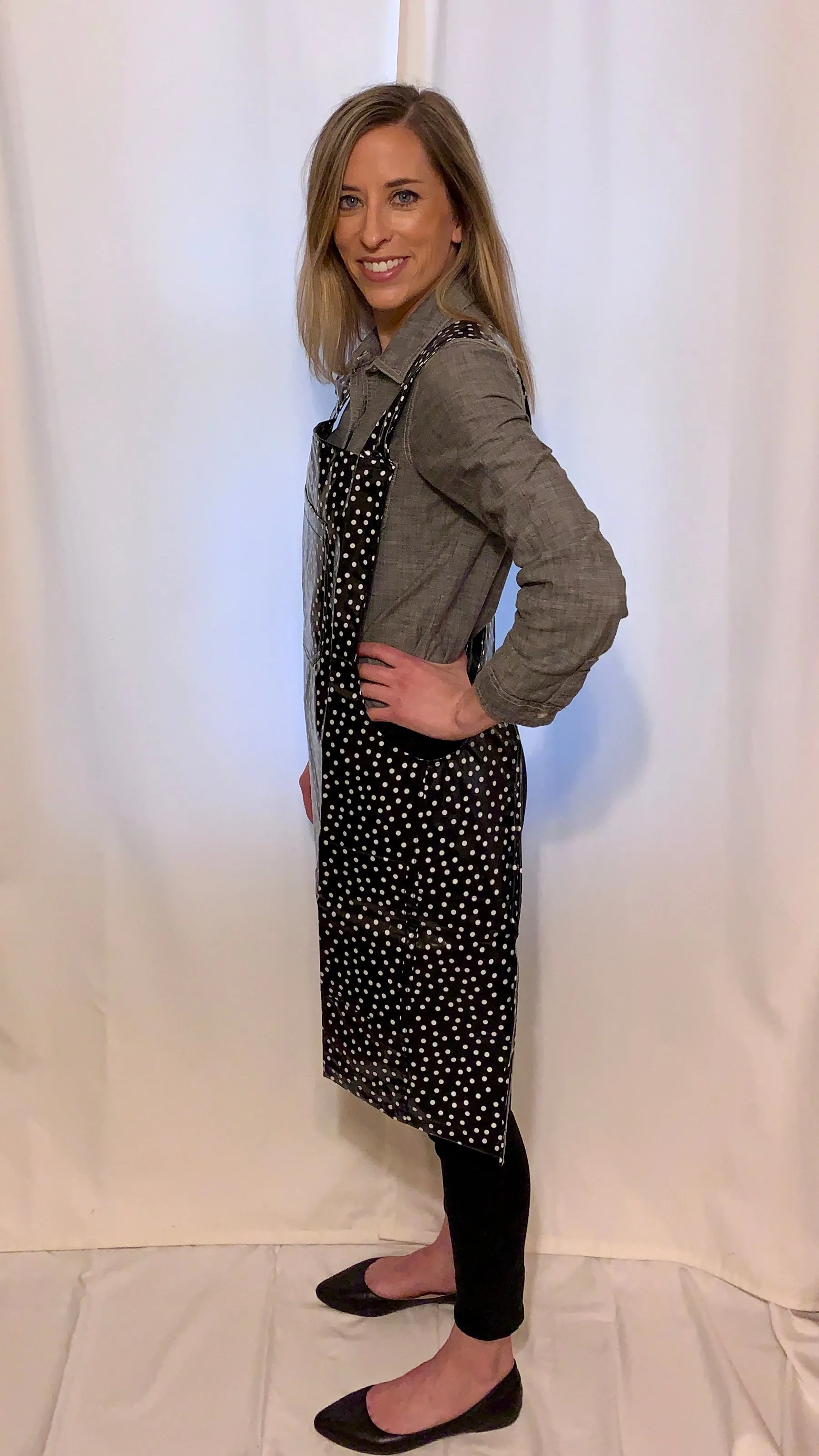 *Random Polkadots Apron $60