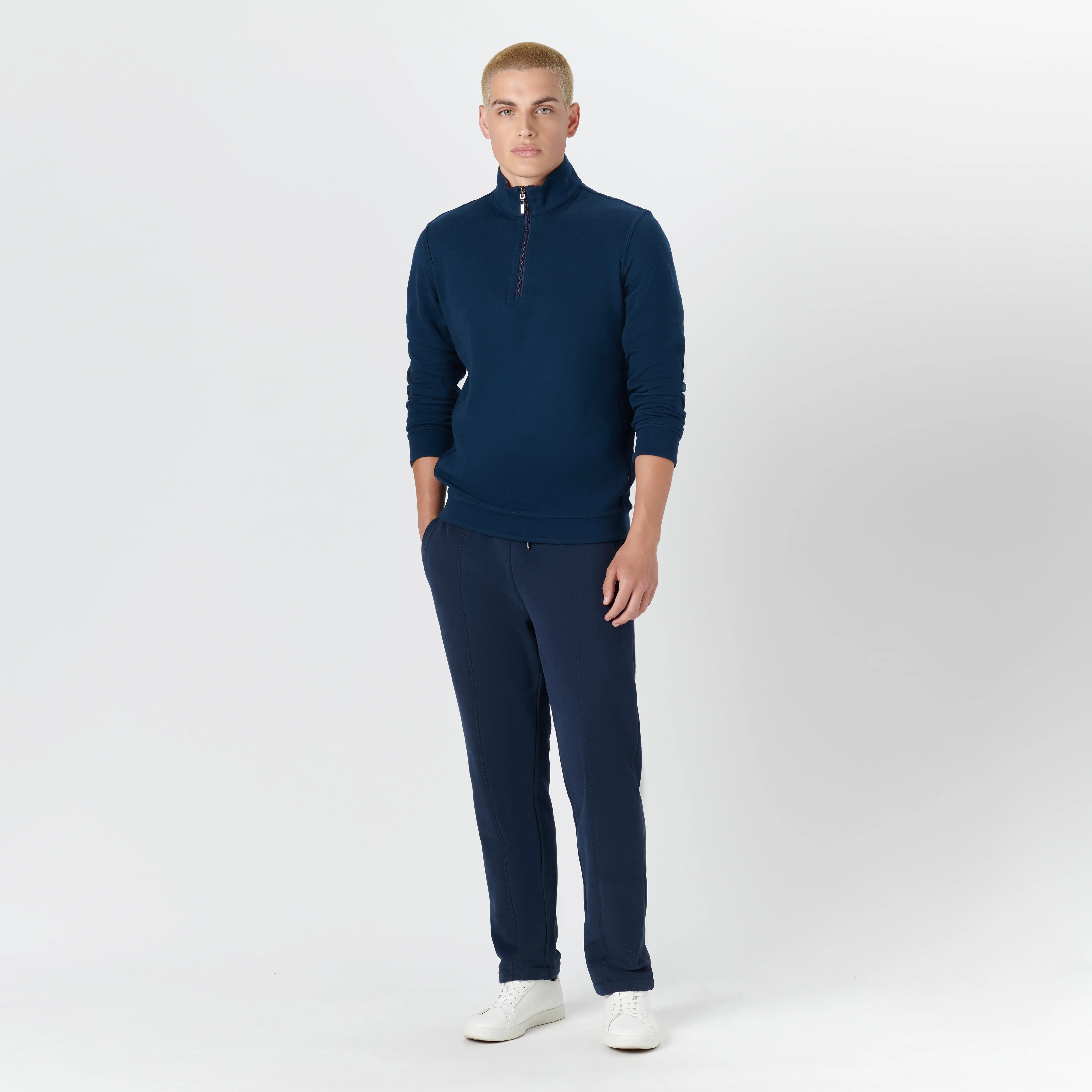 Reversible Long Sleeve Quarter Zip Pullover